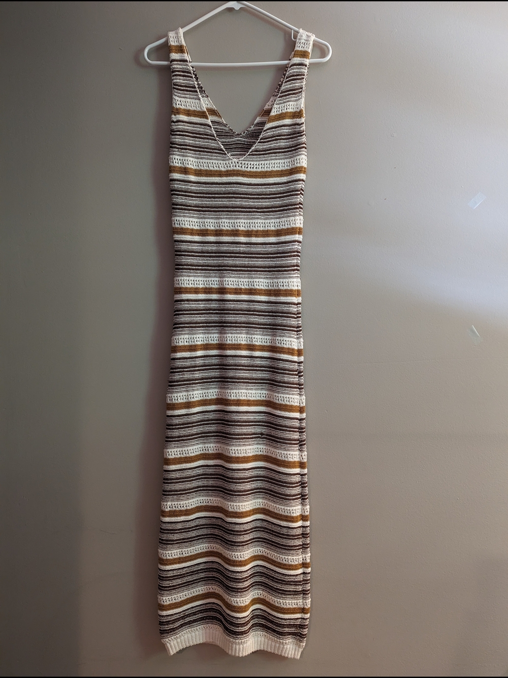 NWOT- House of Harlow 1960 - Sleeveless Knit Maxi Summer Dress Size Small - Picture 3 of 11